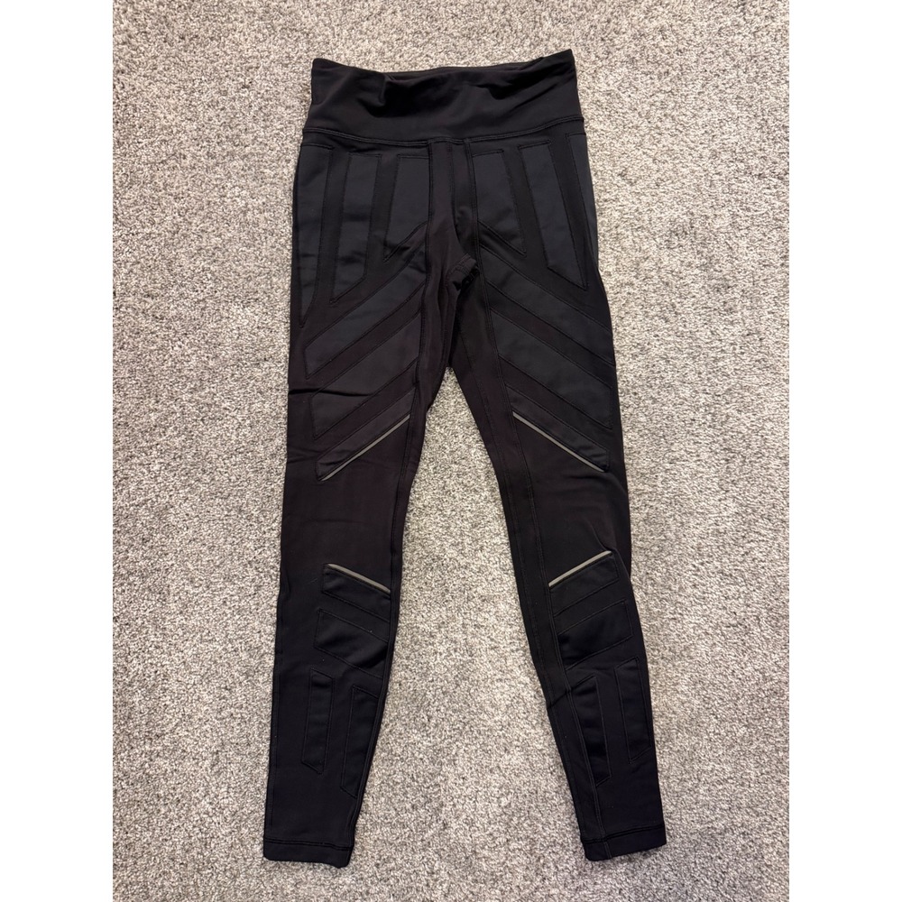 Lululemon Leggings Womens 4 Black Studio Pant II High Rise Athletic Leggings